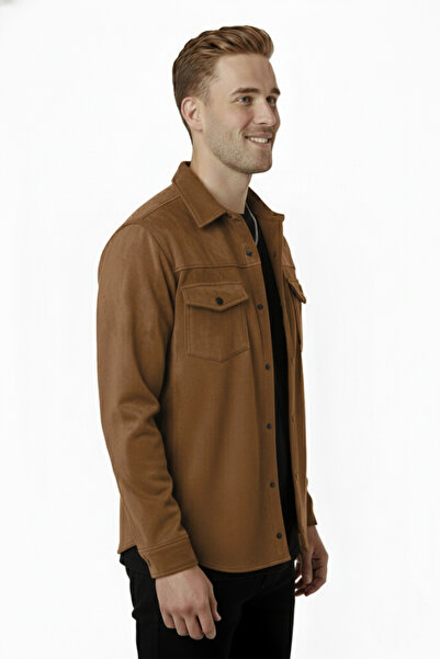 DeepSEA Ανδρικό καστόρι πουκάμισο με διπλή τσέπη 2302329