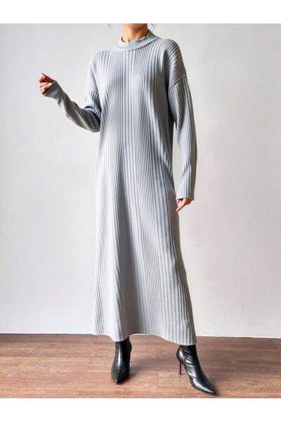 Get Crazy Fitilli Triko Elbise