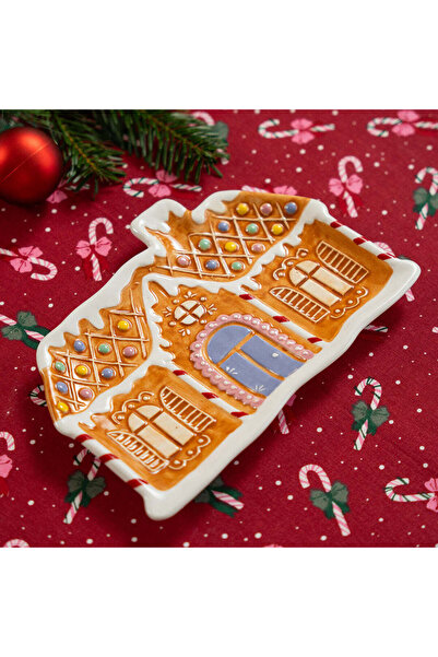 Flying Tiger Copenhagen Kurabiye Ev Şekilli Servis Tabağı