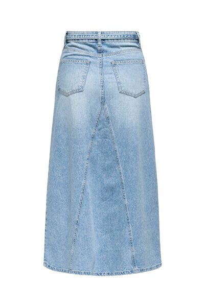ONLY Onlsophia Belt Hw Maxi Dnm Skirt Mas Women's Blue Skirt - 15339020
