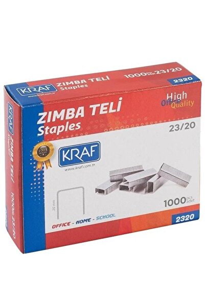 KRAF Staple Wire White 23/20 1000 Pcs
