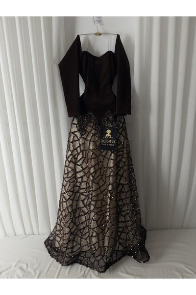ADORA Velvet evening dress