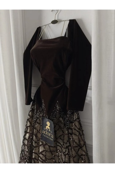 ADORA Velvet evening dress