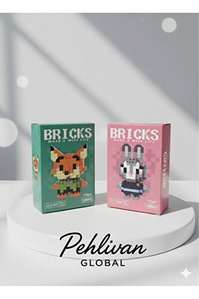 Pehlivan Global Bricks Karışık (Rasgele bir ürün gönderilir)