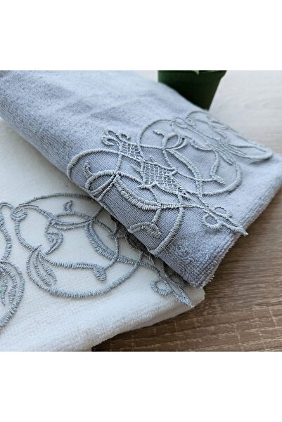 Çeyiz Bahçesi vires оксамитовий подвійний рушник для рук 50 × 90