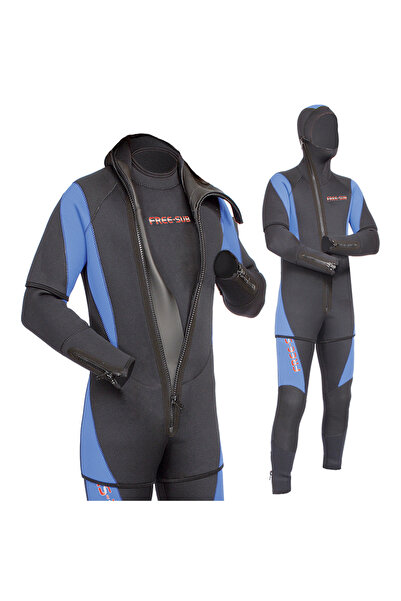 Free-Sub 5mm Dört Mevsim, Scuba, Tüplü Dalış Elbisesi (TAKIM)