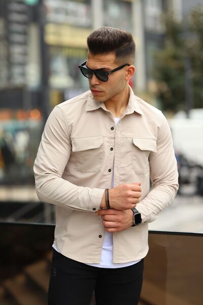 comstar Men's Parachute Fabric Comfortable Fit Shirt