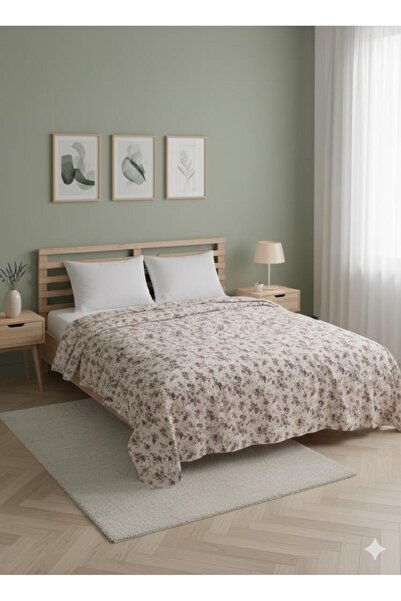 MODALİN Double Printed Pique Bedspread Daisy 200X230 cm