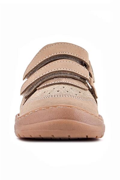 Rakerplus Schaggy Genuine Leather Mink Velcro Baby Sports Shoes