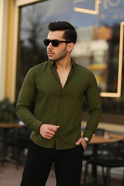 comstar Men's Classic Slim Fit Shirt