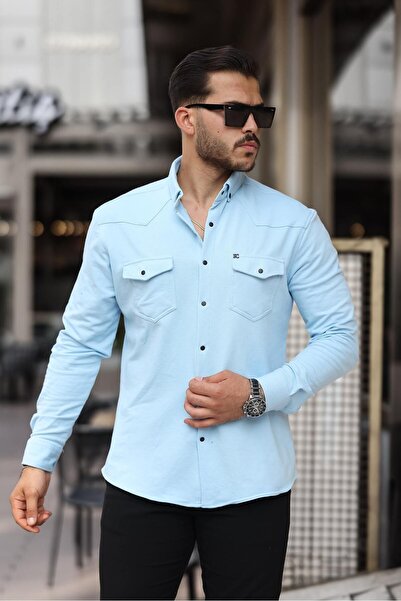 comstar Snap Fastener Double Pocket Winter Shirt