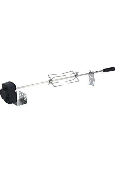 Strend Pro Rotisor electric pentru grătar de grădină cu mâner, 64 cm -
