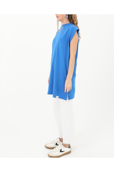 Modamorfo Women's Basic Sleeveless T-Shirt - 30725Tun