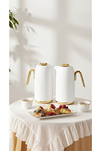 Generic طقم ترامس شاي وقهوة 1 لتر