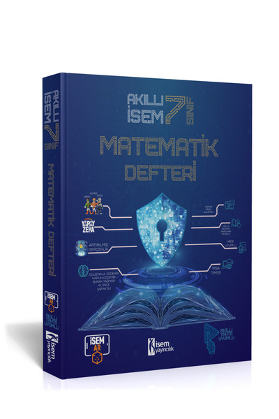 İsem Yayıncılık 2026 7. Sınıf Akıllı İsem Matematik Defteri İsem Yayınları