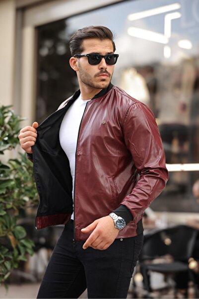 comstar Erkek Yeni Sezon Deri Ceket