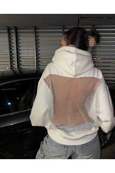 DEEFWEAR Unisex Hoodie with Stone Detail on the Back