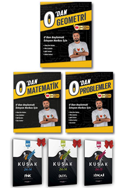 REHBER MATEMATİK YAYINLARI Rehber Matematik 0'dan Matematik Problemler Geometri Hediyeli