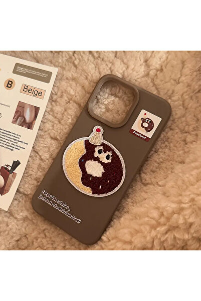 FİŞNEİLETİŞİM iPhone 16 Pro Compatible Cute Case (Velvet Inside)