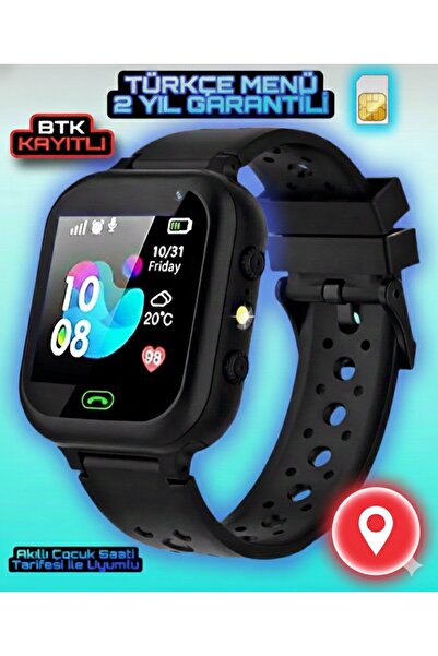 Nikadu Çocuklar İçin Yeni Q23 Model Sim Kartlı Konum Takip Ortam Dinleme Özel...