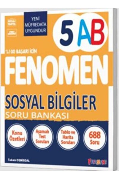 Fenomen Yayıncılık Fenomen 5 Sosyal Bilgiler A-B Soru Bankası Fenomen Yayınları