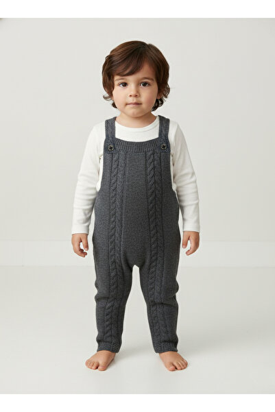 Cloudy Kids Unisex Baby Girl-Boy Knitwear Salopet