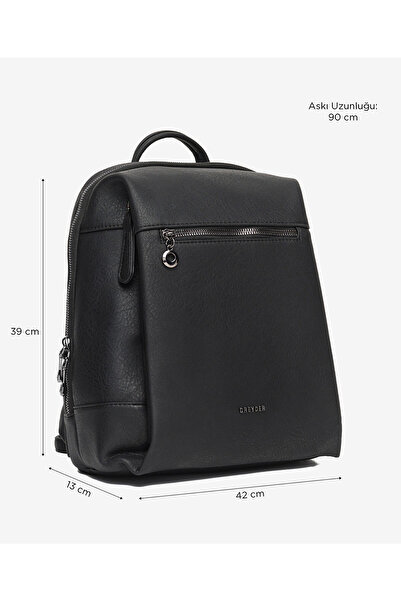 Greyder Kadın Siyah Sırt Çantası 5K2CN68699