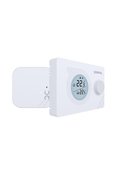 GENERAL Life Mitra 220 Rf Kablosuz Oda Termostatı - Beyaz