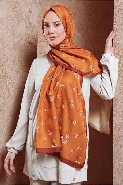 Alvina ALVINA 7469 Model Şal cu Motiv Floral