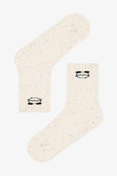 Penti 3 Pairs of Cotton Animal Pattern Socks