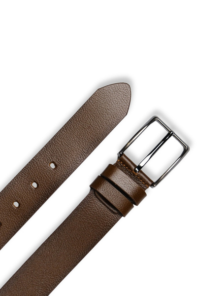 MFT Leather Design Curea din piele naturală - piele de vacă premium - alune, ...