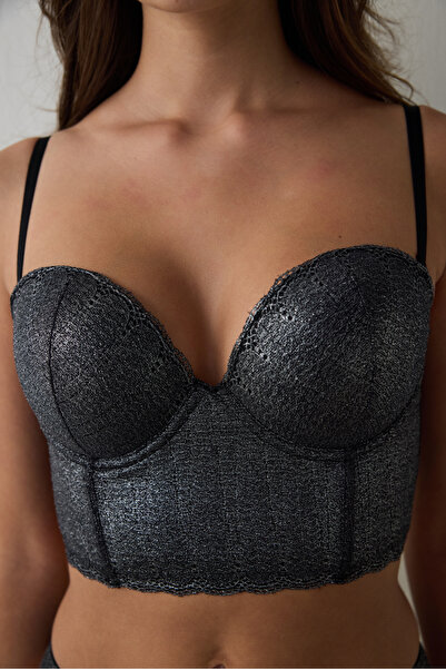 Penti Silver Anthracite Perfetto Shinny Croplet