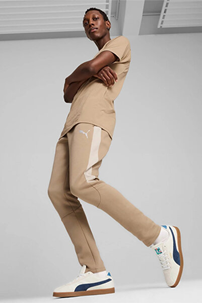 Puma M εμπριμέ καφέ φούτερ