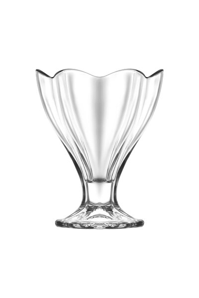 LAV Lily Glass Ice Cream & Dessert Bowl Set of 3 Small Size 250 ml (Jam Bowl)