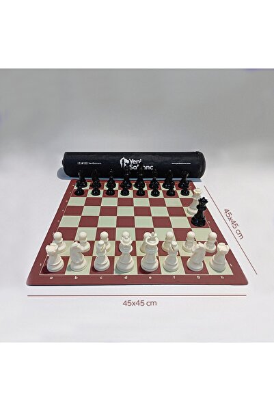 Yeni Satranç Profesyonel Satranç Takımı (95MM - AĞIRLIKLI - YEDEK VEZİRLİ)