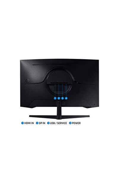 Samsung 32" Odyssey G5 G55C 2K 165 Hz Gaming Monitör Siyah