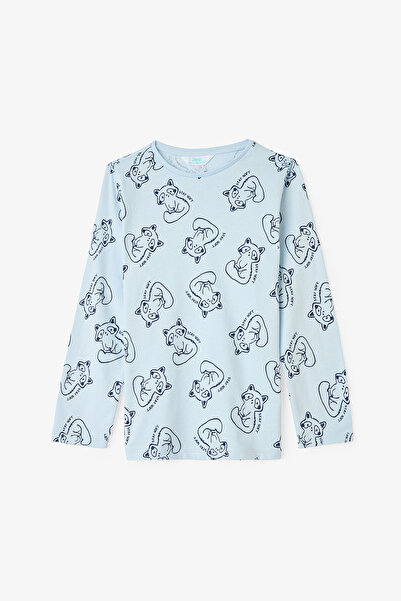 Penti 2-teiliges Pyjama-Set aus Baumwolle mit Igel-Muster für Jungen