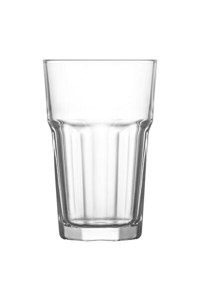LAV Aras Cam Meşrubat Bardağı 6'lı 300 ml (Su/Soğuk Kahve Bardağı )