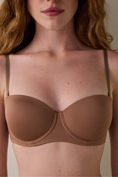 Penti Ανοιχτό καφέ σουτιέν με εσώρουχο Bloom