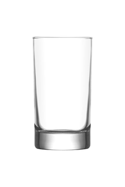 LAV Ada Cam Kahve Yanı Su Bardağı 6 Kişilik 150 ml (Likör/Şerbet Bardağı )
