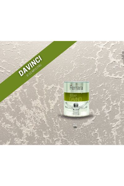 Ferrara Design Vopsea decorativa perlata Davinci, Ferrara Design, Olive Green, DAO33, 4lt