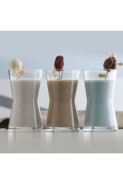 LAV Derin Cam Çay Bardağı 6 Kişilik 140 ml