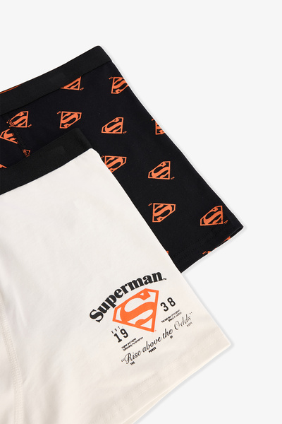 Penti Ανδρικά μποξεράκια 2 τεμαχίων με πουά σχέδιο Superman