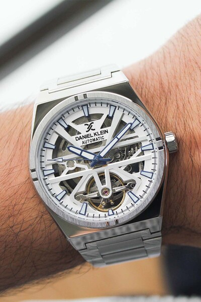 Daniel Klein Dk442304 Steel Band Automatic Men's Wristwatch