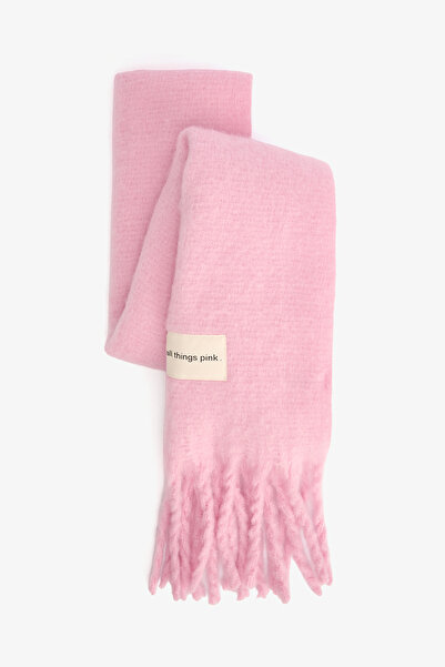 Penti Candy Pink Pera Soft Textured Scarf
