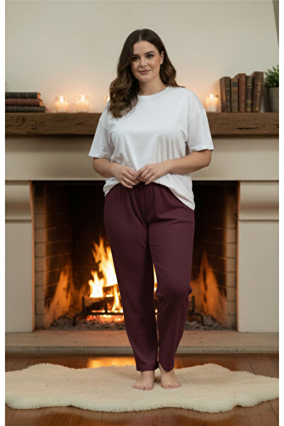 chiara grazia Pachet de 2 pantaloni de pijama din bumbac