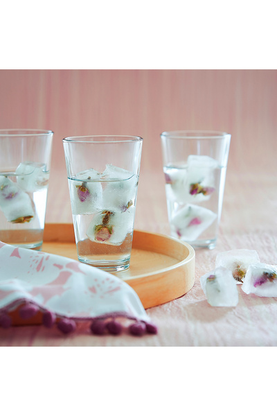 LAV Hera Cam Meşrubat Bardağı 6'lı 325 ml (Büyük Su/Kokteyl Bardağı )