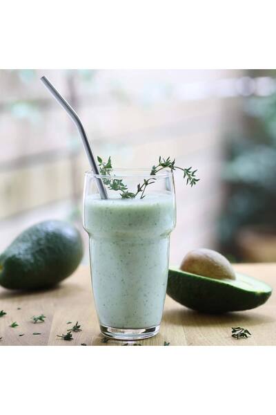 LAV Galata Cam Meşrubat Bardağı 6'lı 340 ml (Büyük Su/Kokteyl/Soğuk Kahve Bardağı )