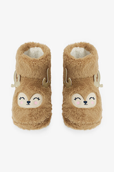 Penti Beige Reindeer House Boots
