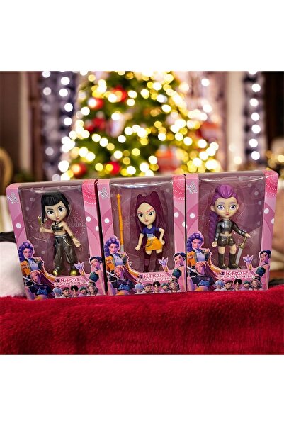 GIA'S WORLD Set of 3 K-pop Collectible Figures Damon Hunter GIA'S WORLD, 18 cm